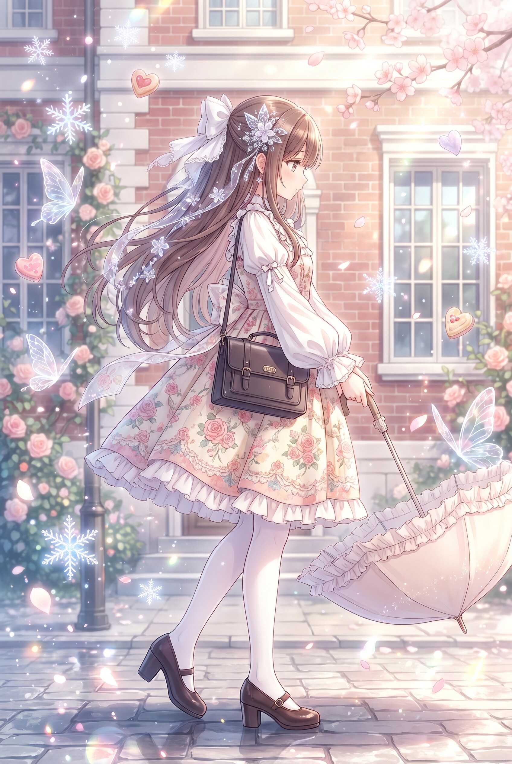 薔薇影の逍遥 | の人気AIイラスト・グラビア