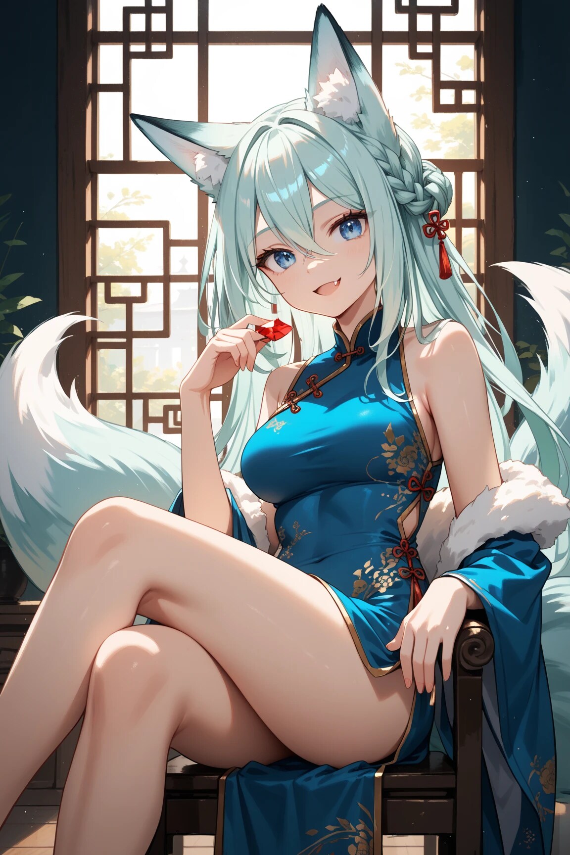 チャイナな狐さん