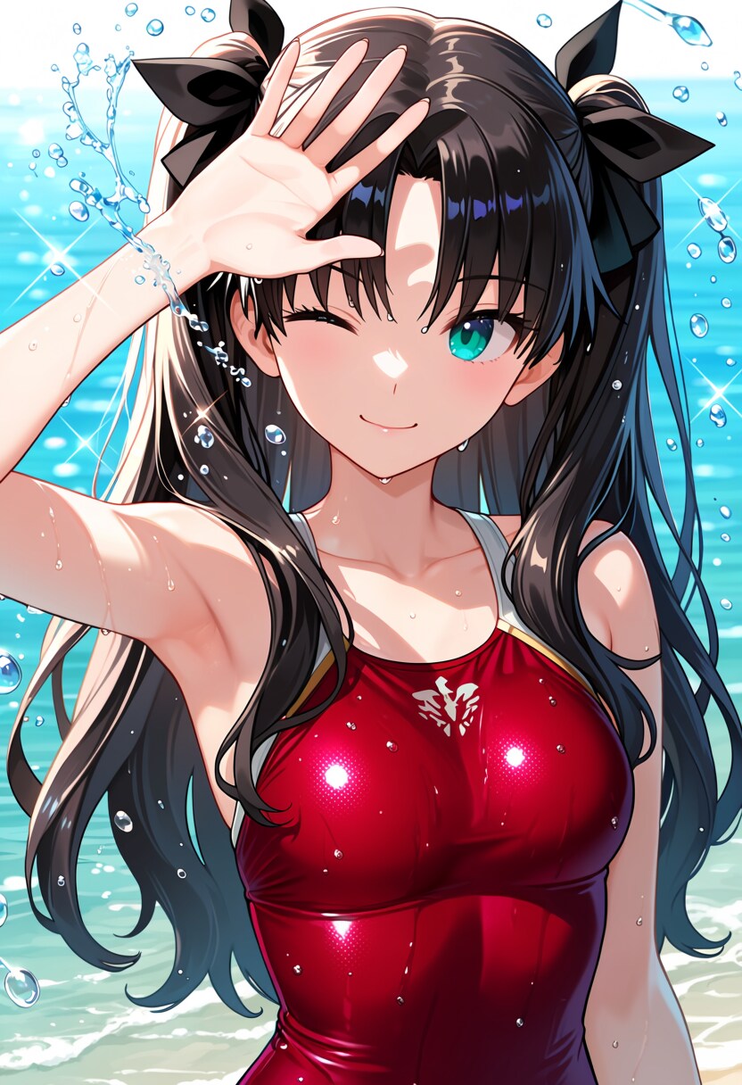 まぶしい夏の水辺