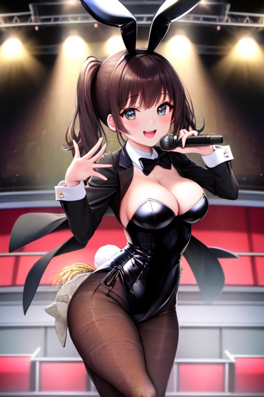 歌って踊れるバニーガール