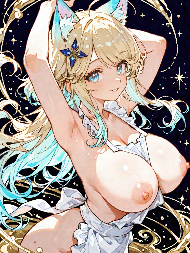 脇と谷間エプロン