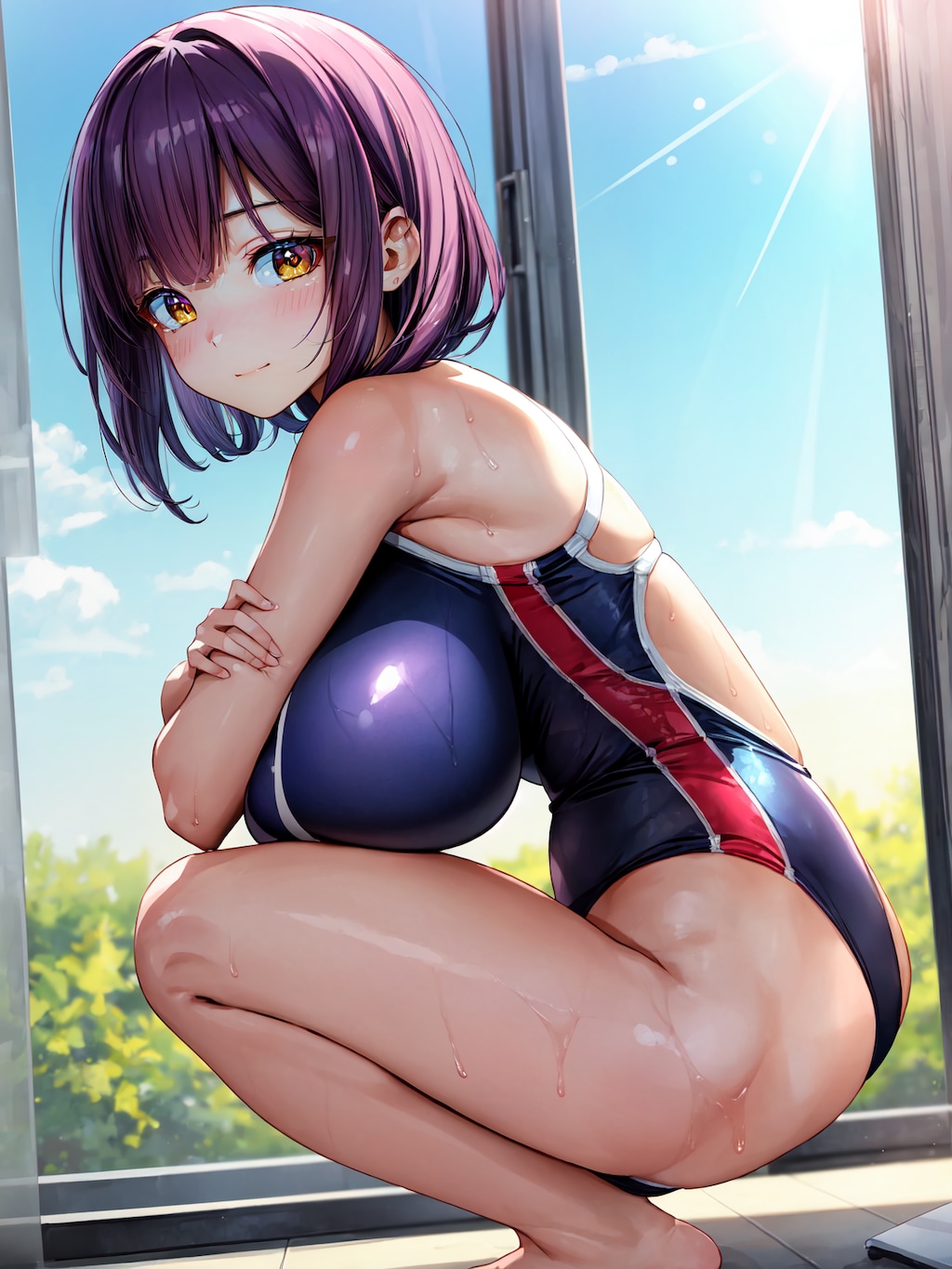 今日の水着枠