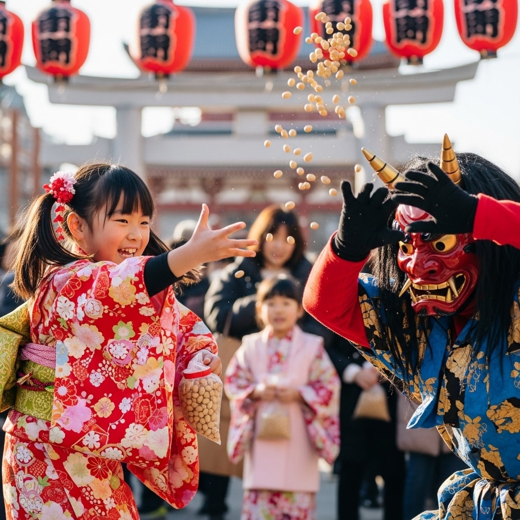 節分のお祭り