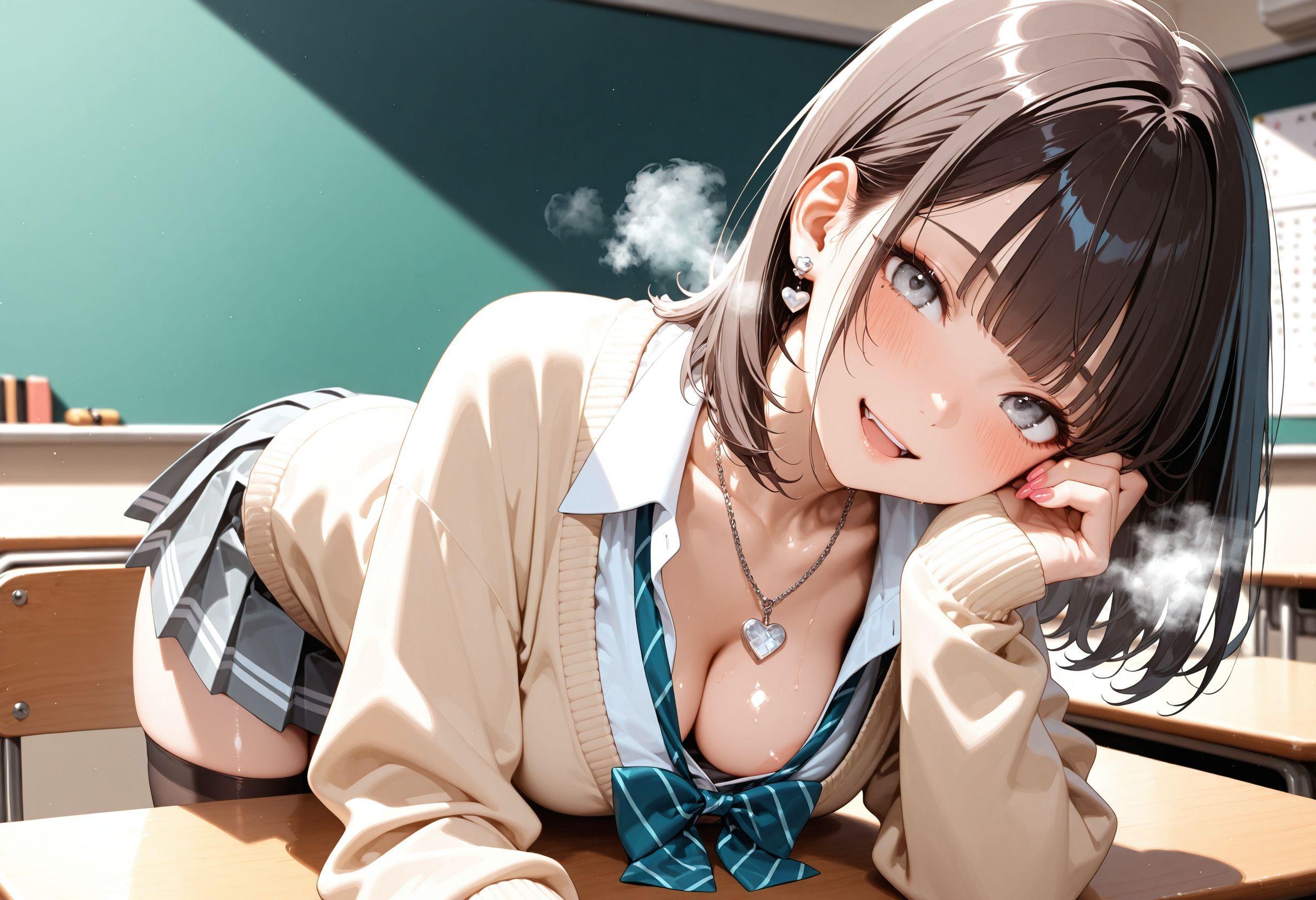 起きて～休み時間は終わったよ～♡