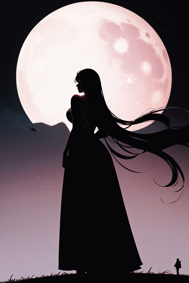 月光の下で | の人気AIイラスト・グラビア