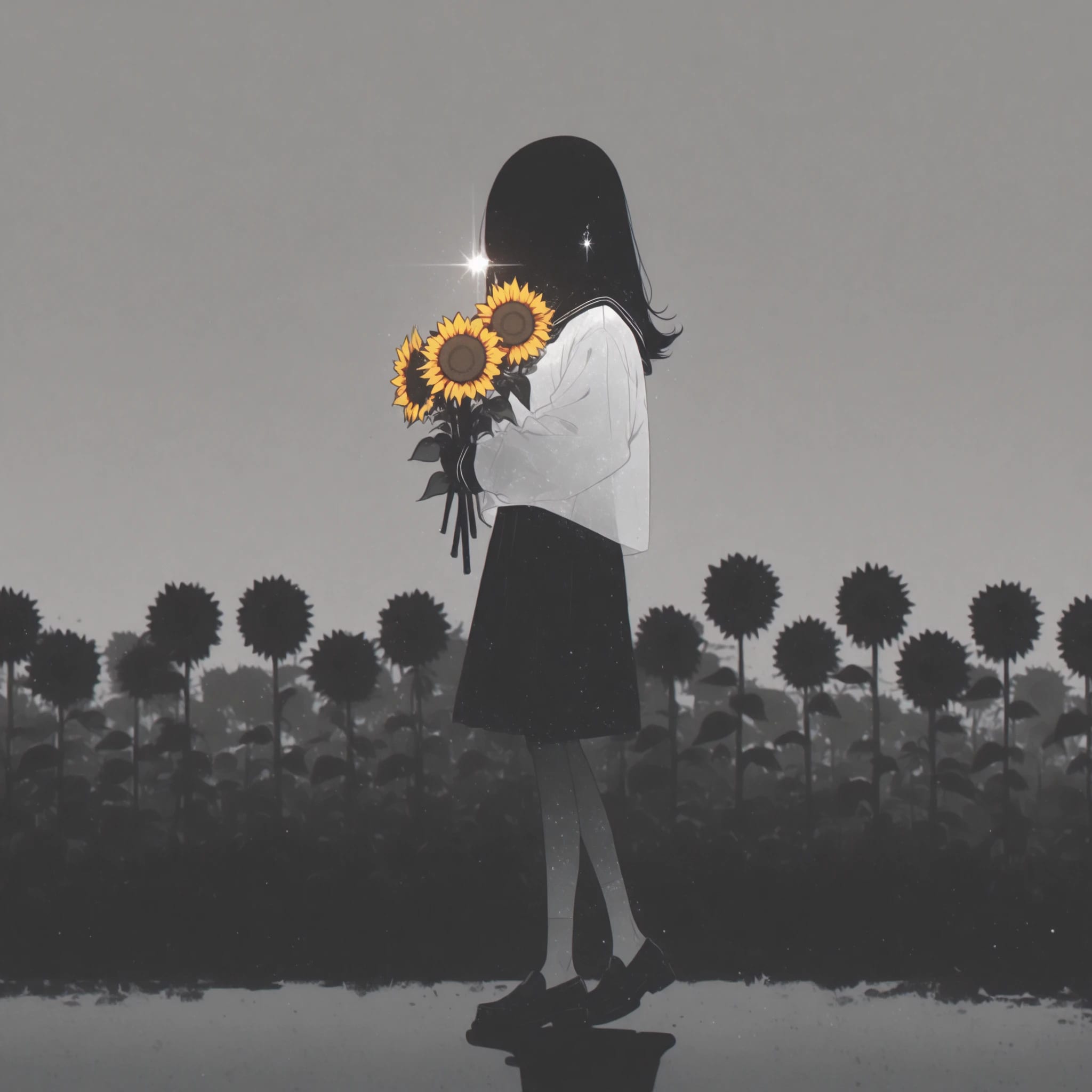 あなたに花束を | の人気AIイラスト・グラビア