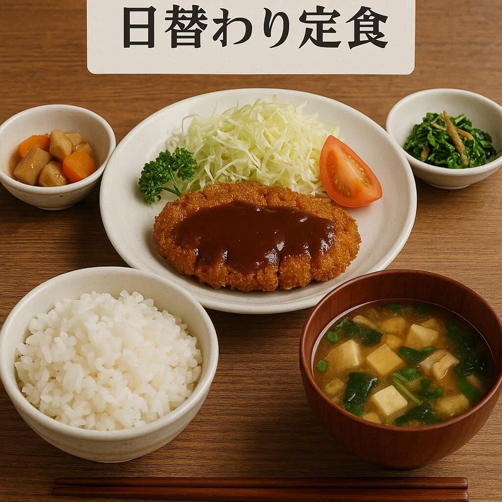 本日の日替わり定食