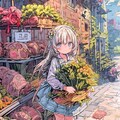 街の小さな店主さん 5枚目