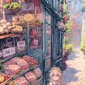 街の小さな店主さん 3枚目