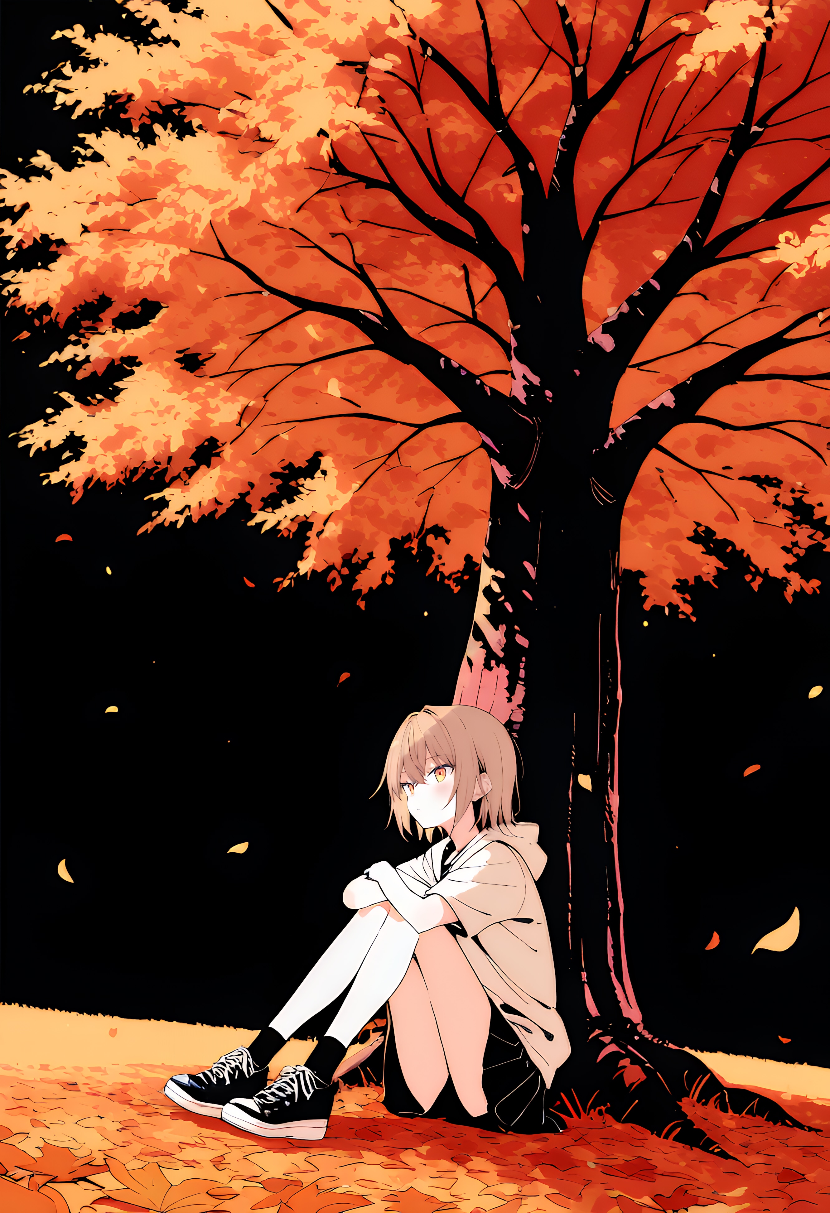 秋と黒 | の人気AIイラスト・グラビア