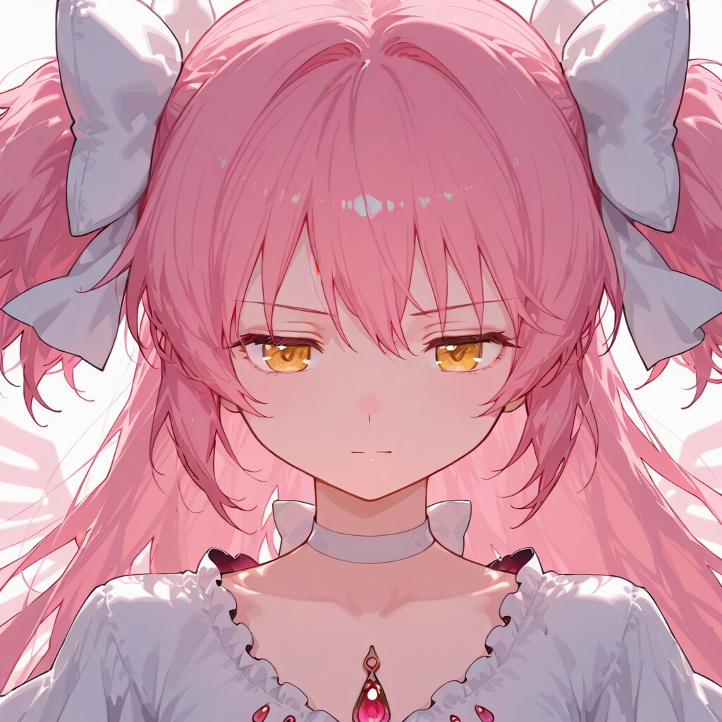 クールな表情のアルティメットまどか