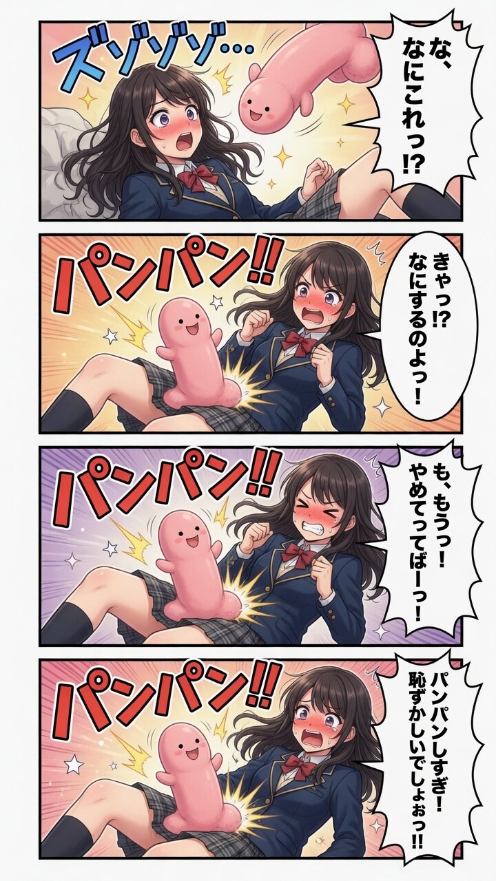 ペニスのパンパン攻撃
