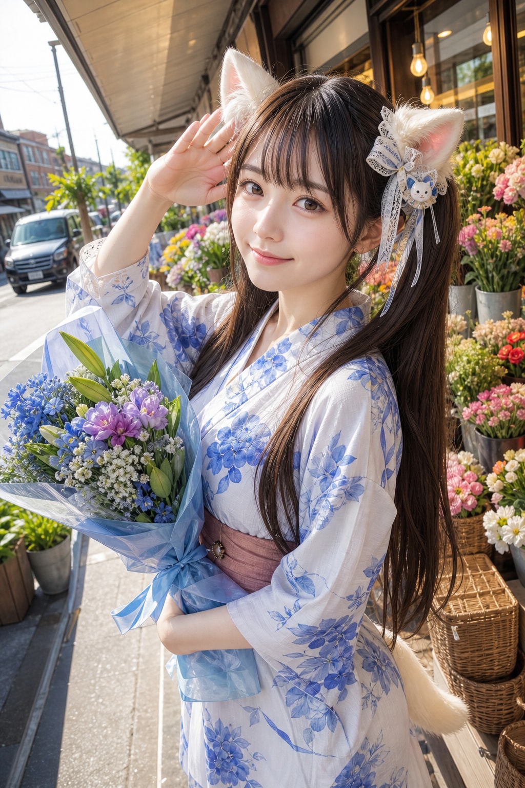 黒ツイにゃん