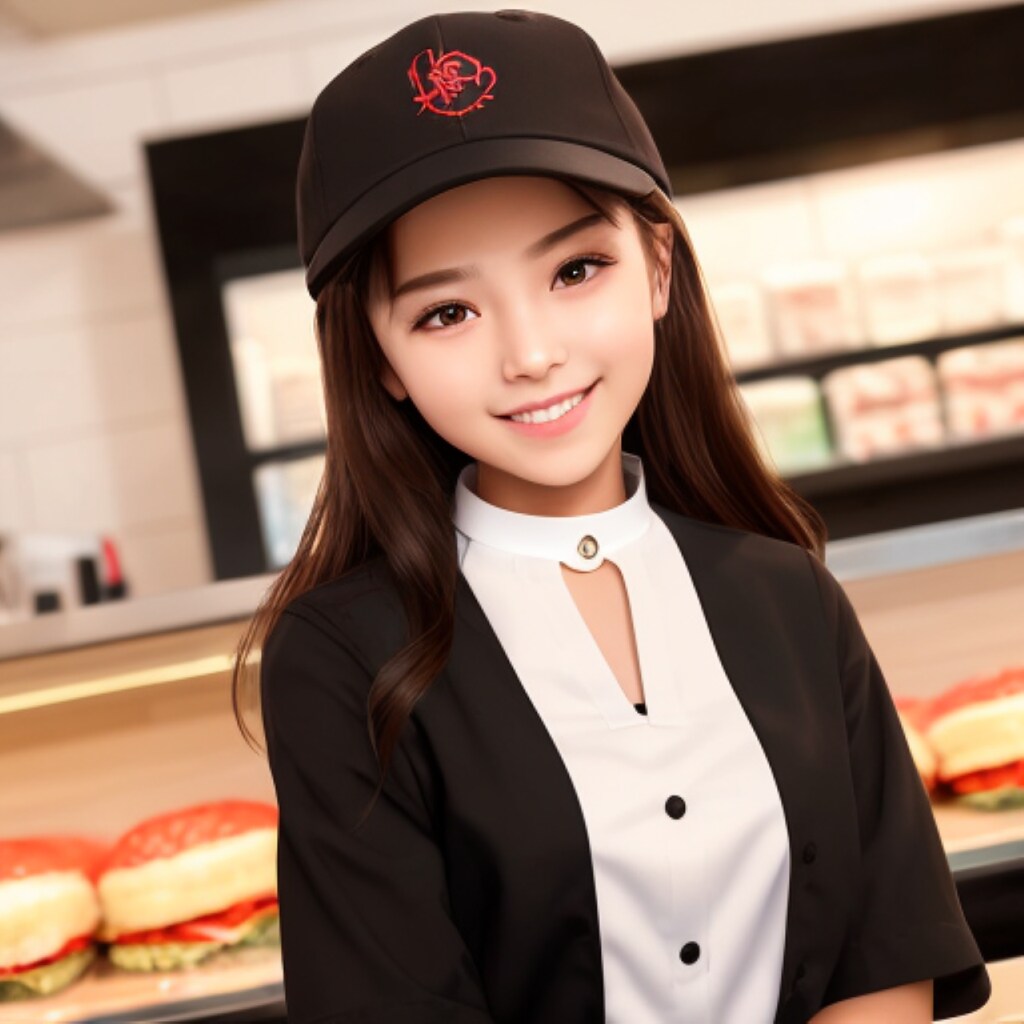 可愛すぎる看板娘