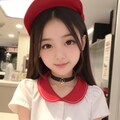 可愛すぎる看板娘 4枚目