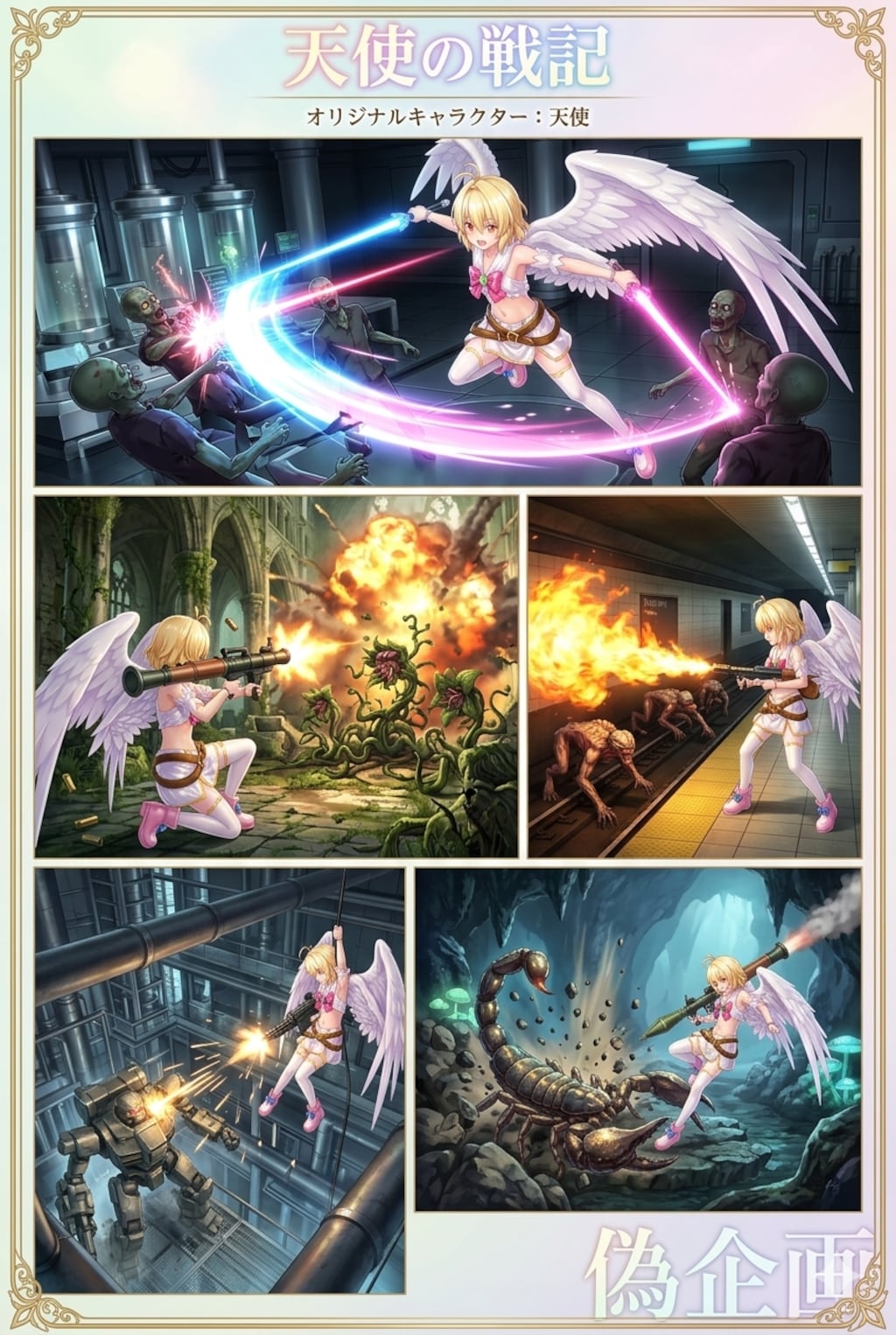 オリジナルキャラクター　パステル
