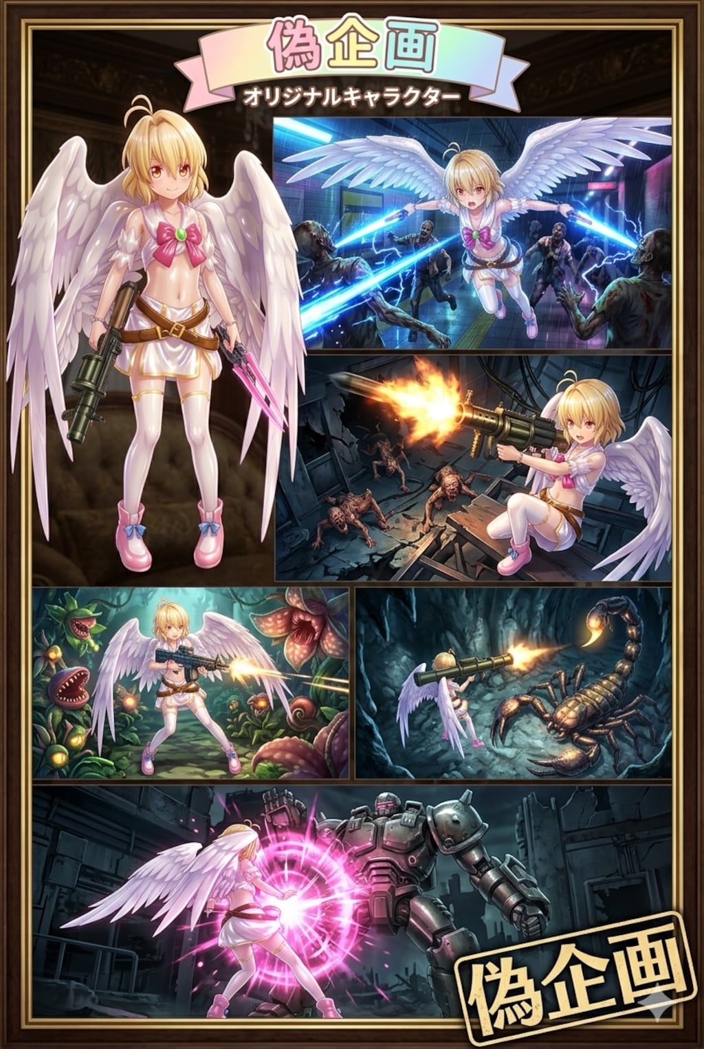 オリジナルキャラクター　パステル