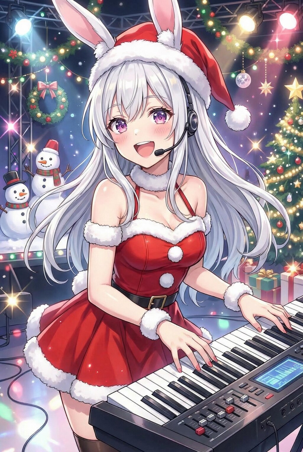 ちちぷいフレンズ大忘年会グランドフィナーレ🎶🐱🎸🐱🎸🐰🎹🐺🥁🎶