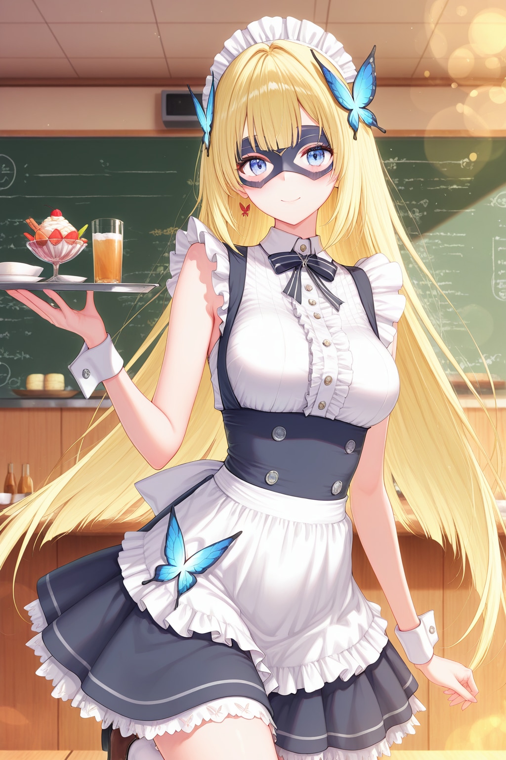 マスクド・メイドさん | の人気AIイラスト・グラビア