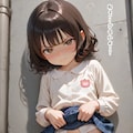 [8枚] 「そりゃぁアンタが変態なのはわかってたけどさ。でもいきなり立ちションして見せろはないでしょう！？なんでこれで興奮するのかアタシにはさっぱりだわ💢」（ロリっ子大集合・大人向け５３４の１） 2枚目