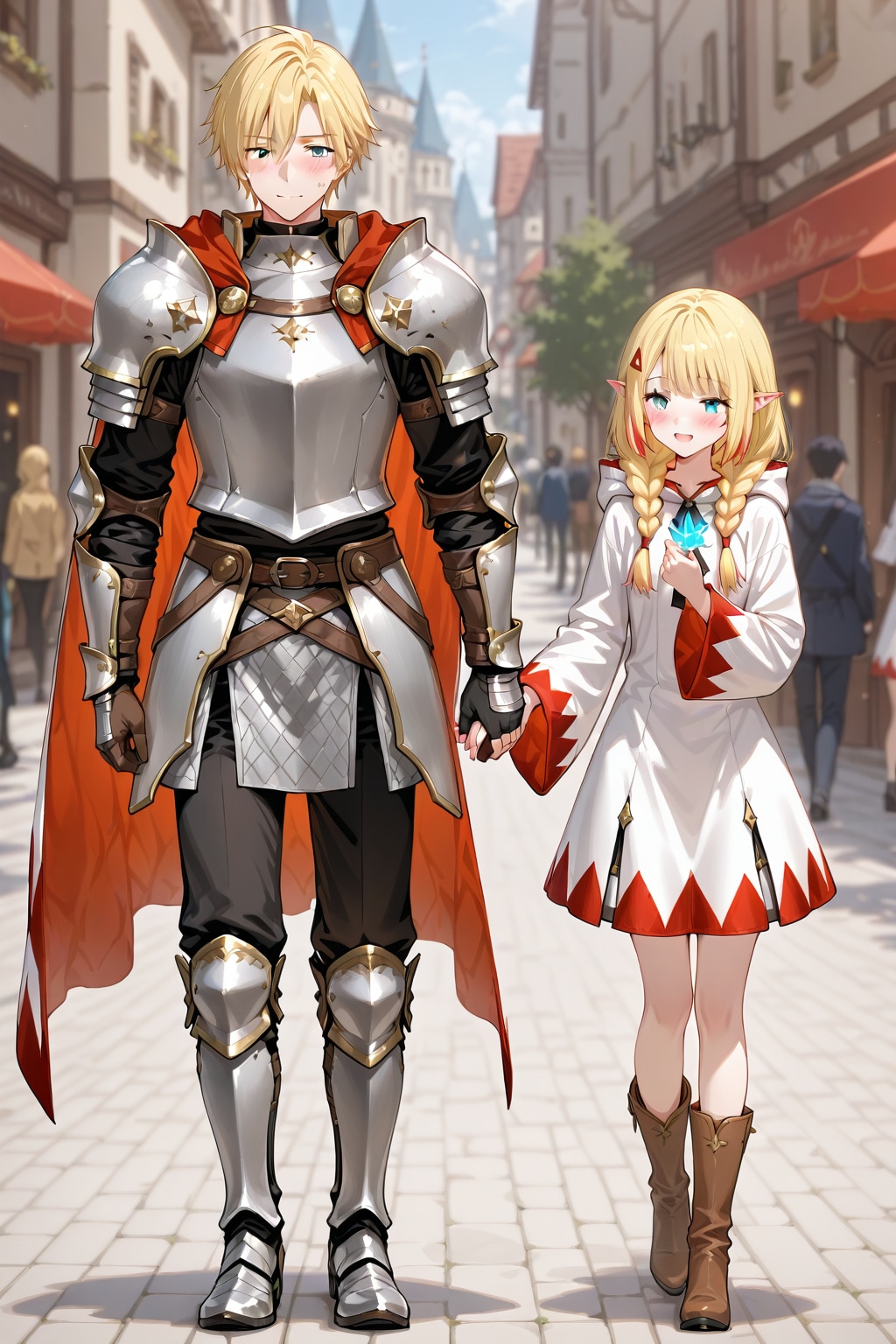 デート中の白魔道士