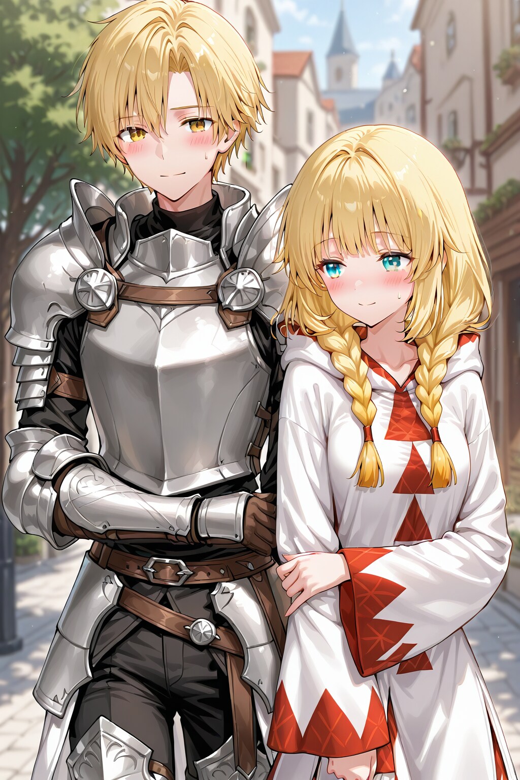 デート中の白魔道士