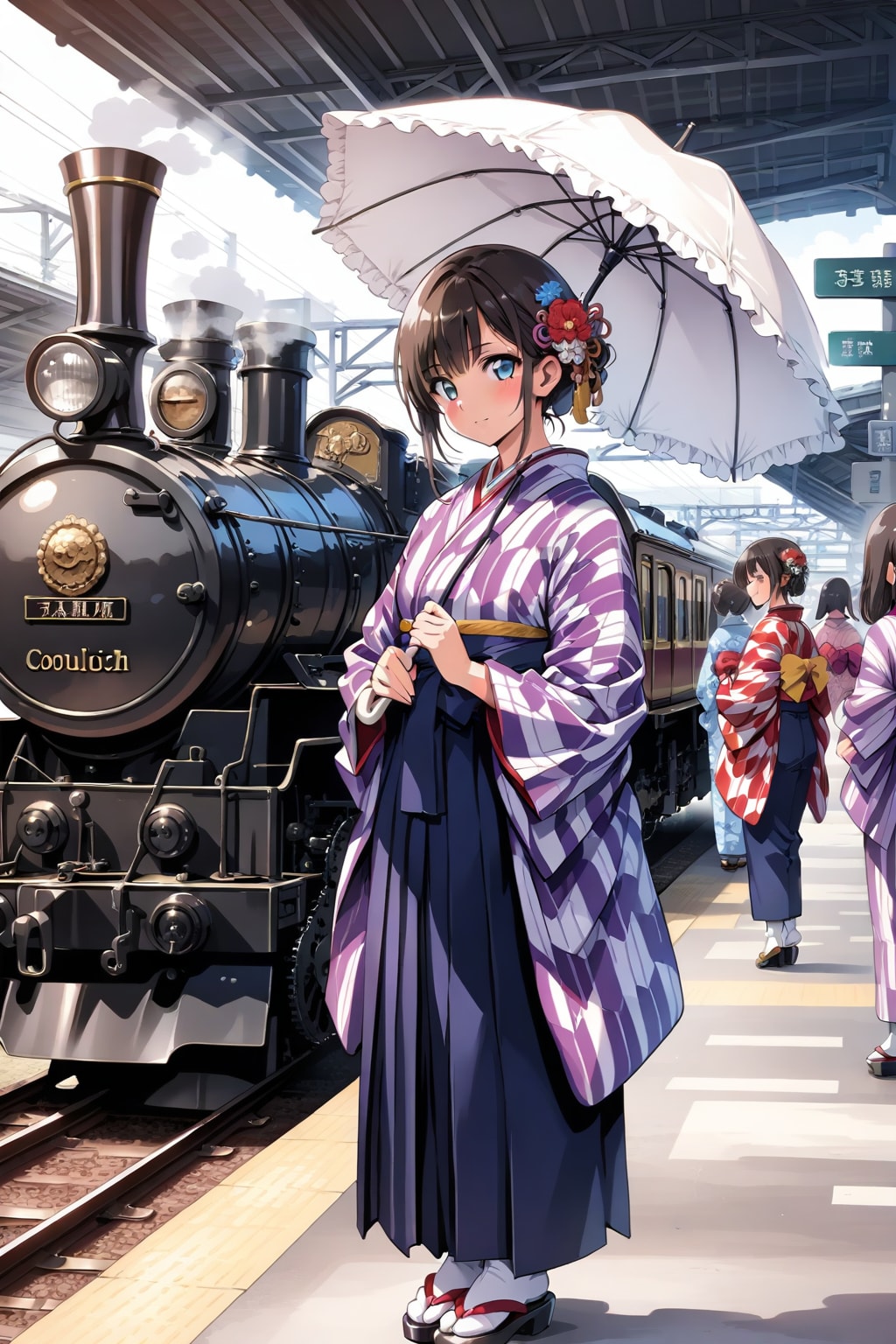 停車場 | の人気AIイラスト・グラビア
