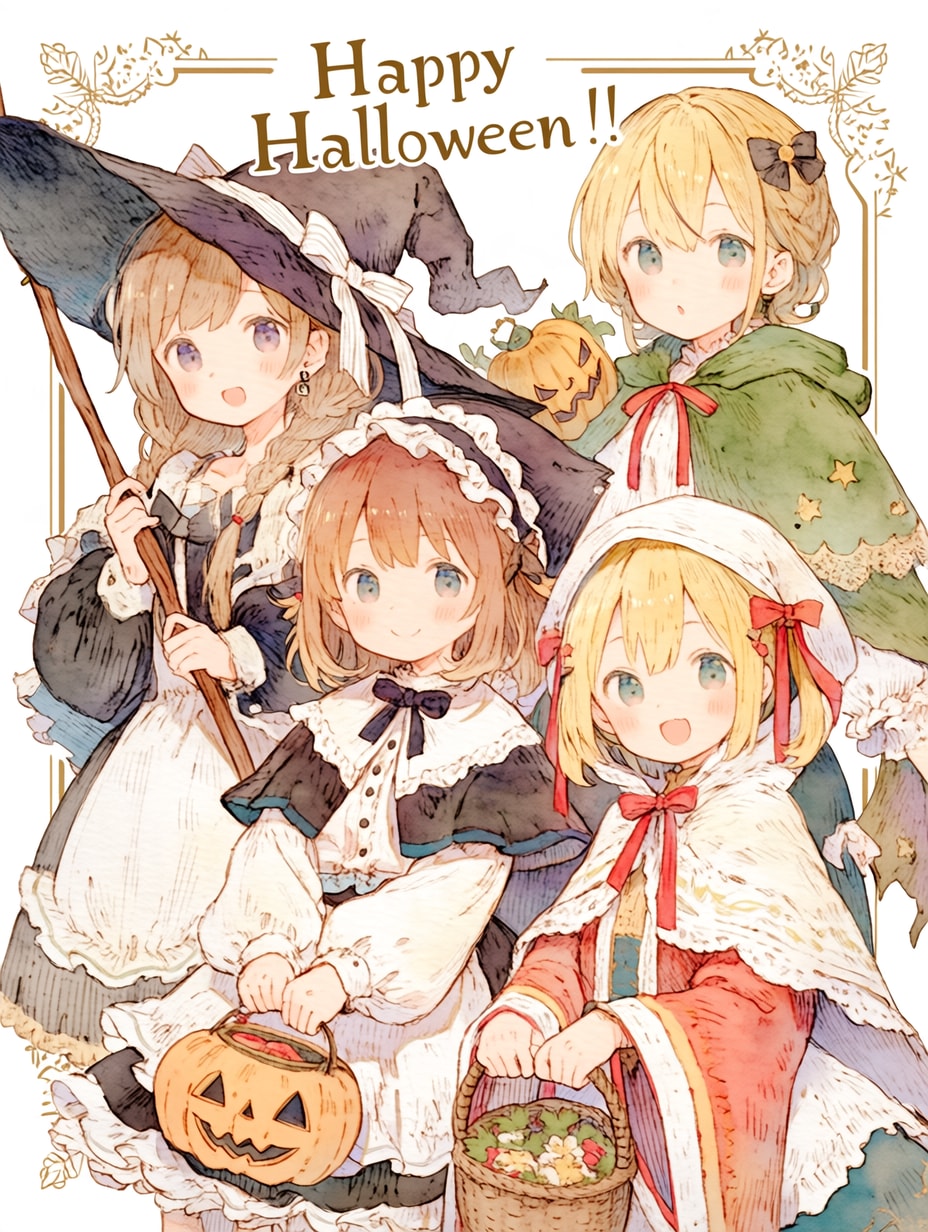 ハロウィン🎃 | の人気AIイラスト・グラビア
