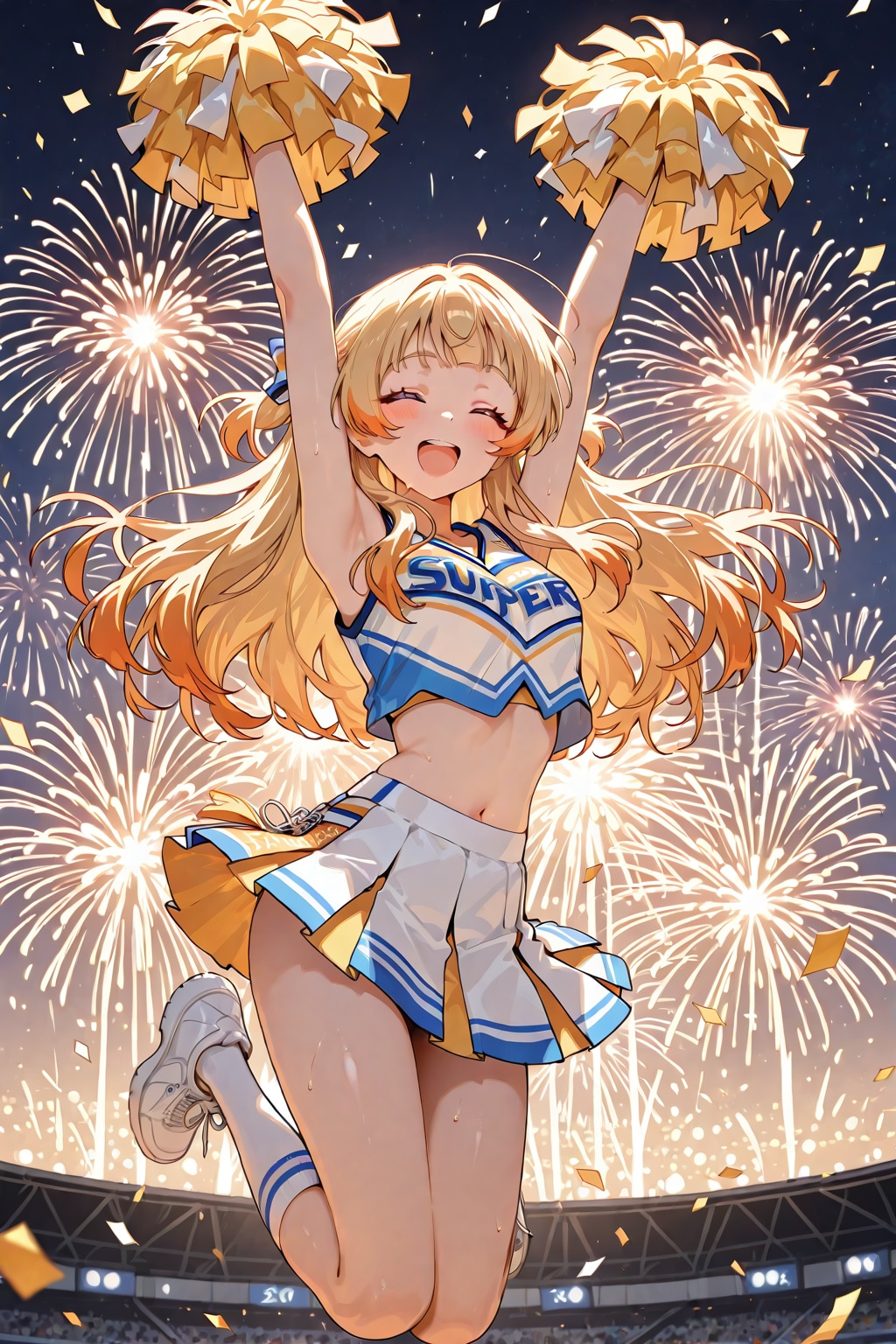 美少女チアガール | の人気AIイラスト・グラビア
