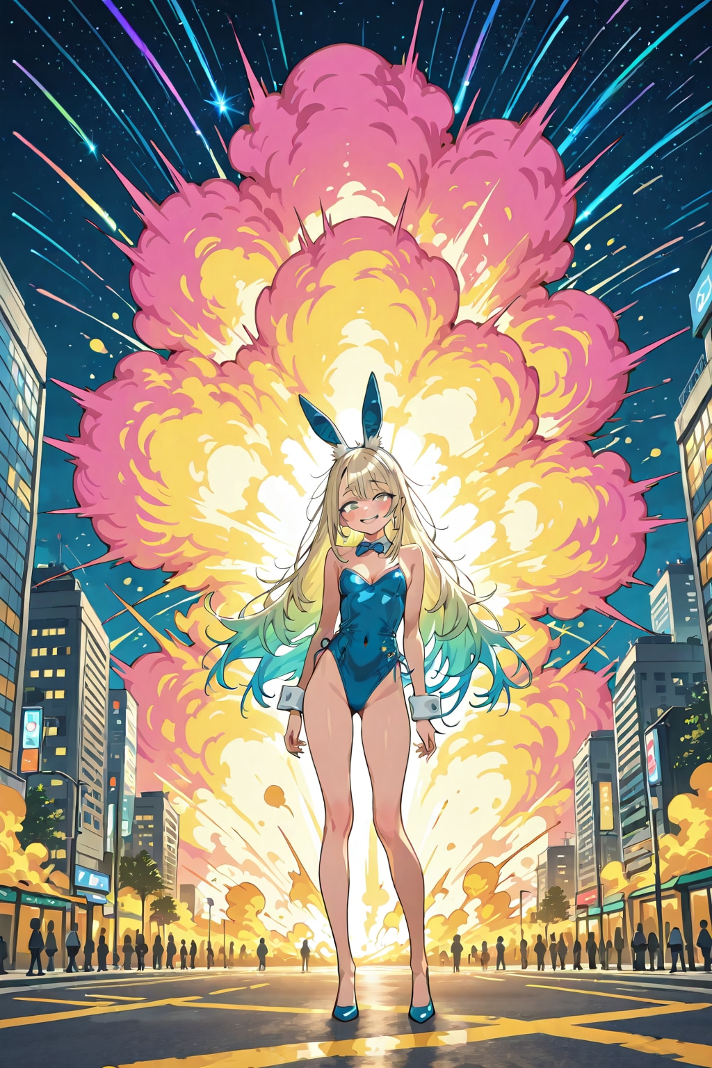 野生のバニーガール44