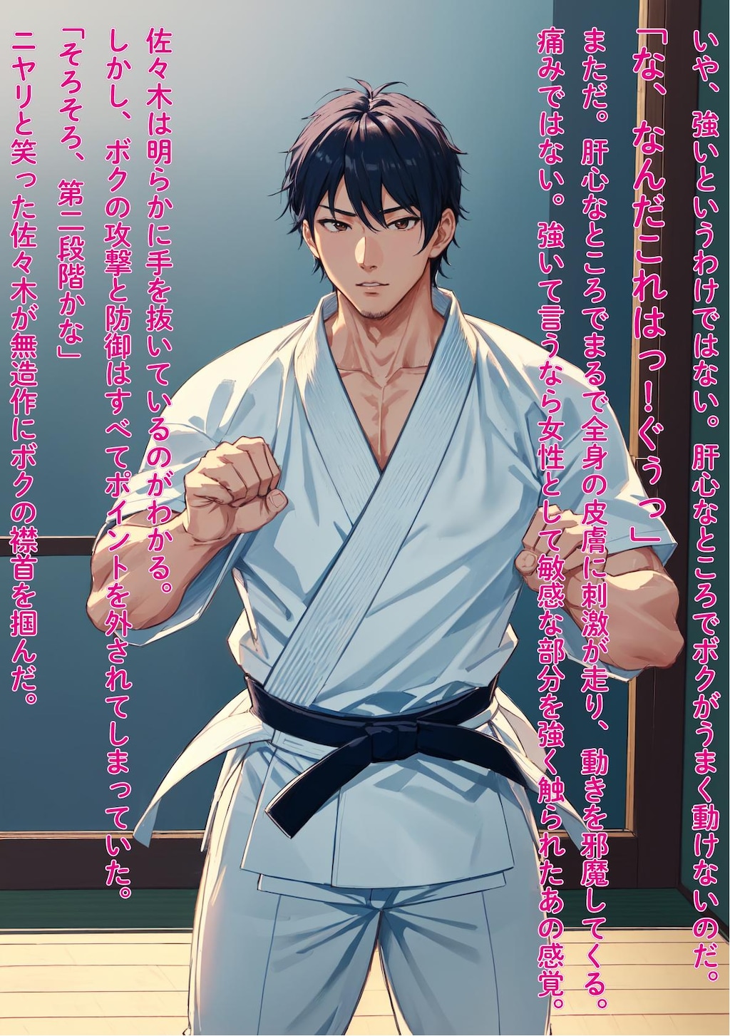 強い男にやられたい格闘女子のボクが、本当にめちゃくちゃやられた話 体験版02