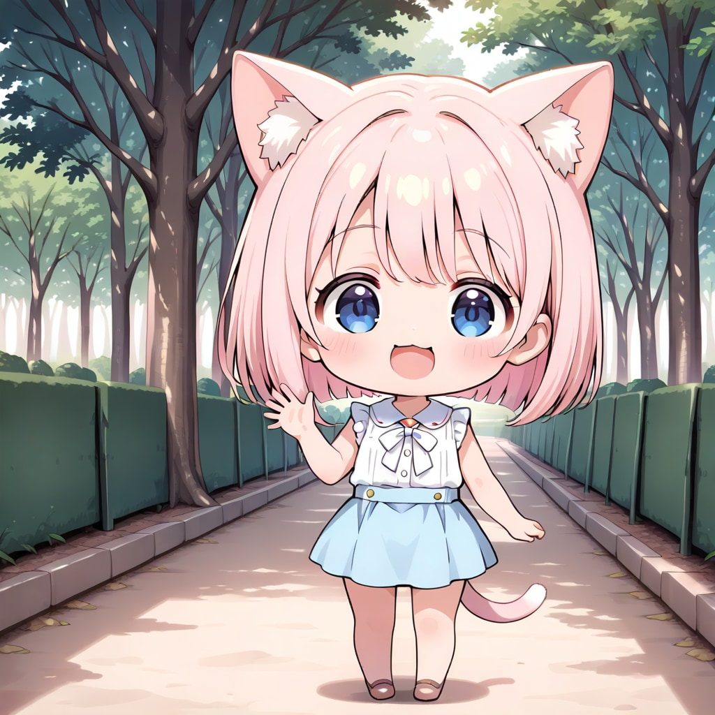 おはようにゃん | の人気AIイラスト・グラビア