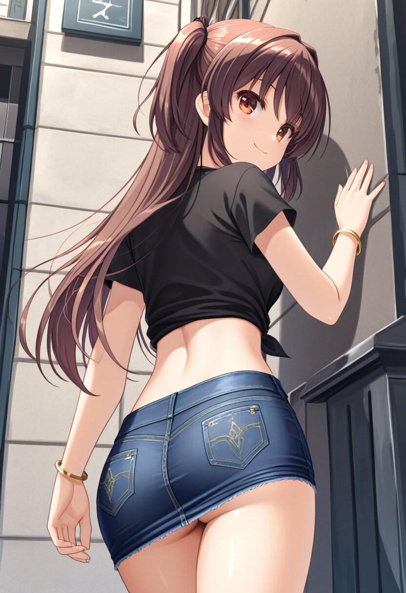デニムスカート