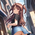 デニムスカート 2枚目
