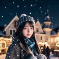 雪の舞う夜に 2枚目