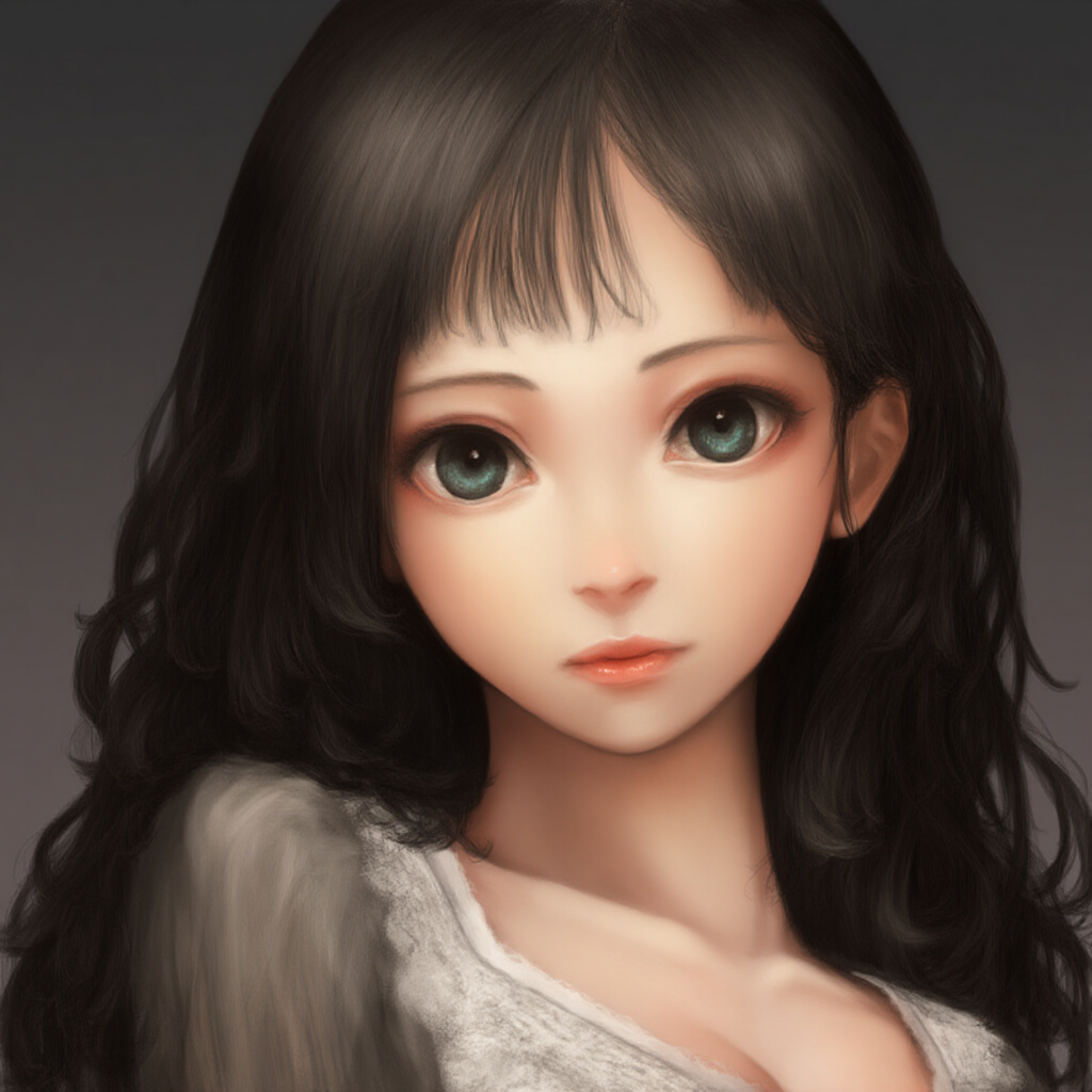 目の色がちがうリナちゃん