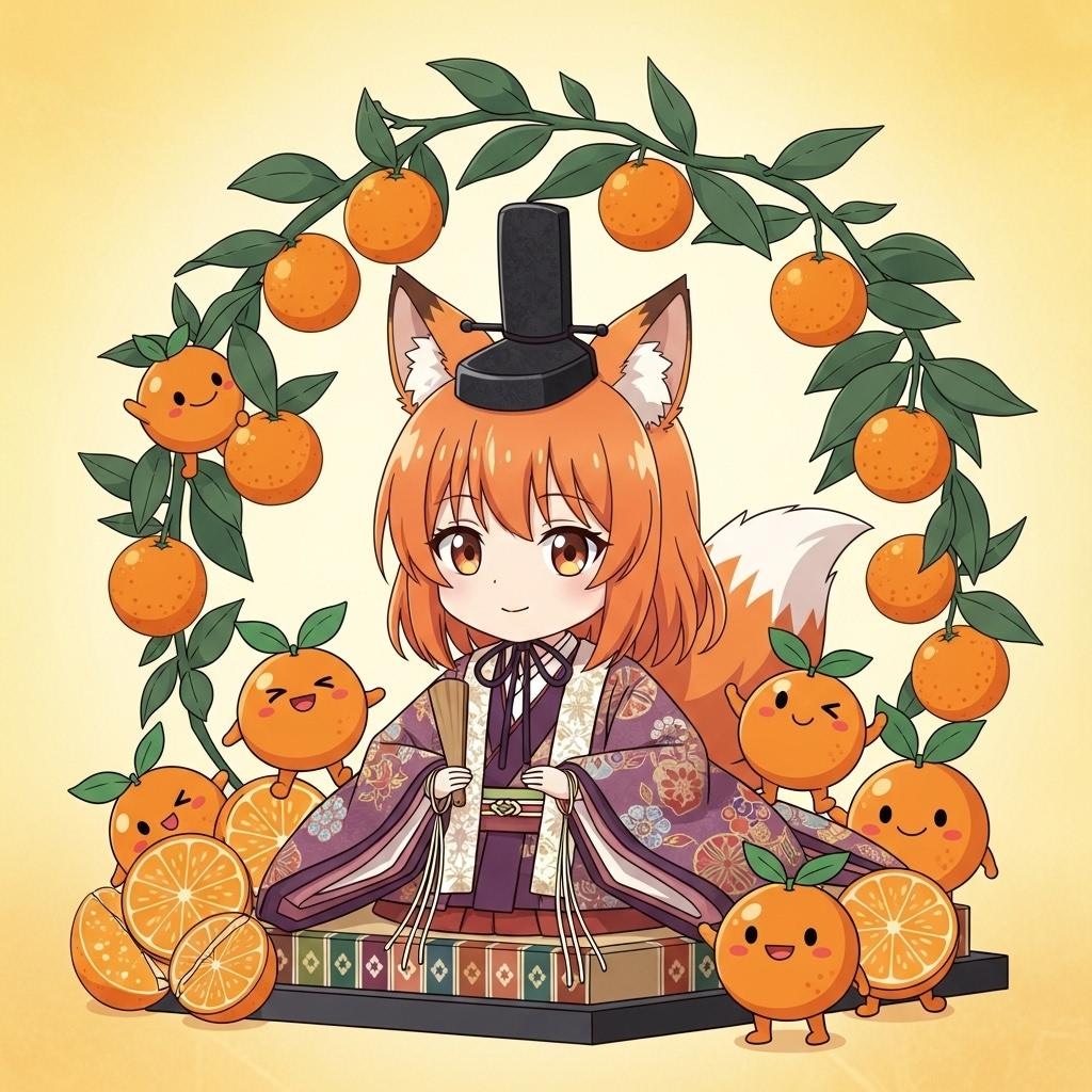 右近のシトラス狐娘