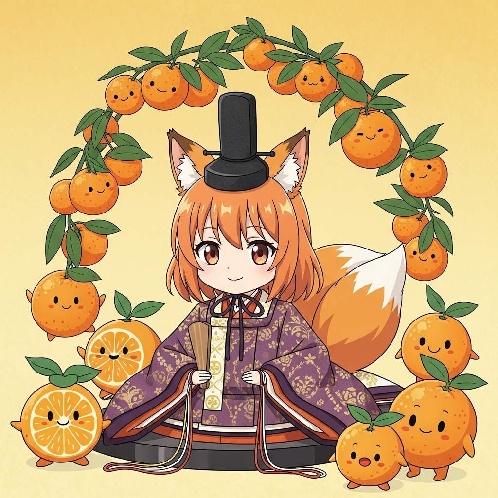 右近のシトラス狐娘 | の人気AIイラスト・グラビア