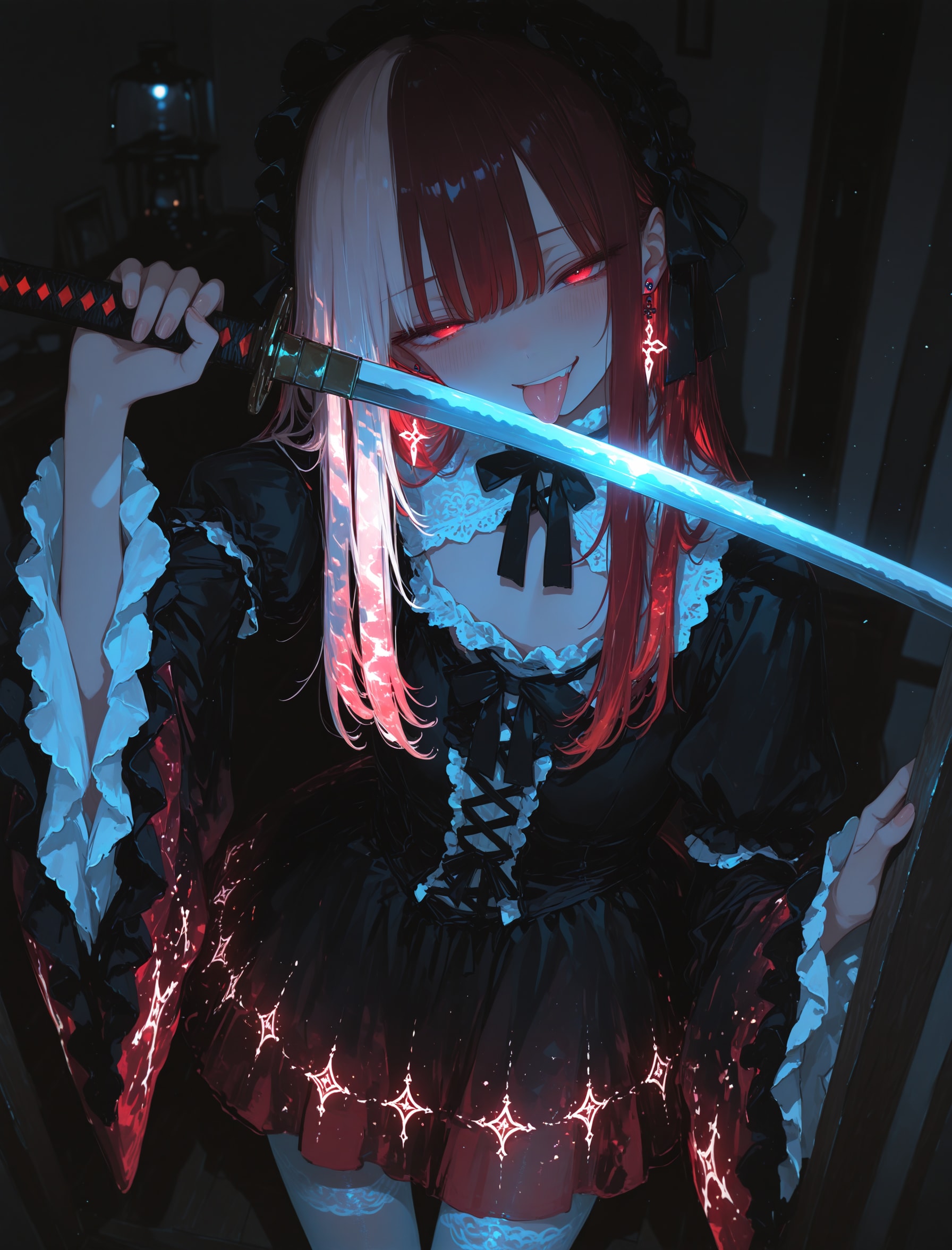 ベロが切れそうな女の子 | の人気AIイラスト・グラビア