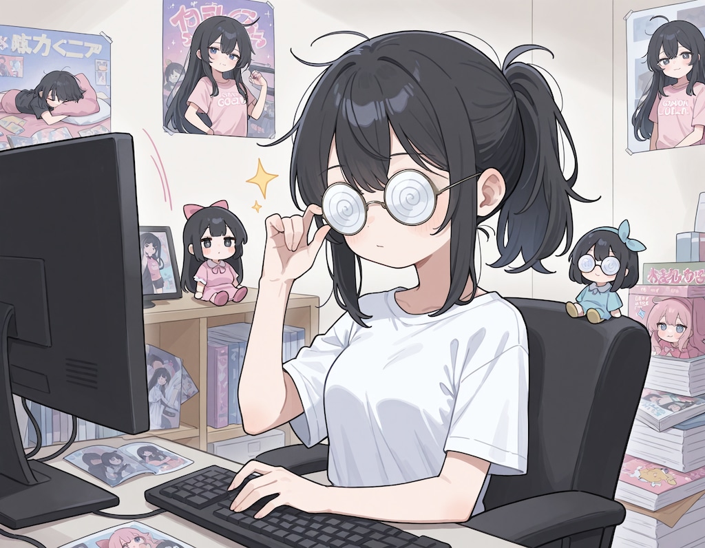 おたくのメガネ少女2