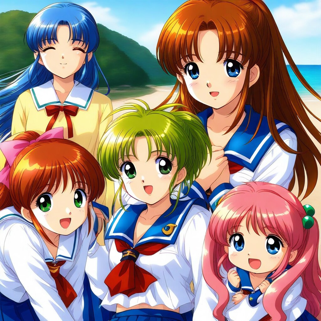 海の日？　ずいぶん古風な絵柄