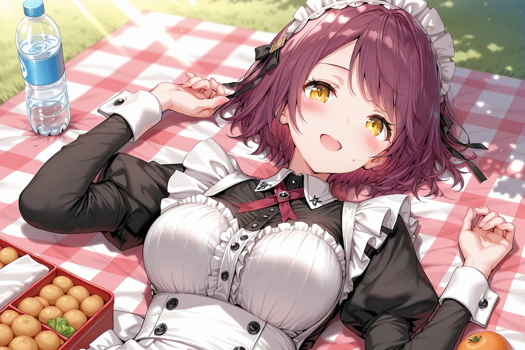 こんにちは（挨拶メイドの芽衣ちゃん）