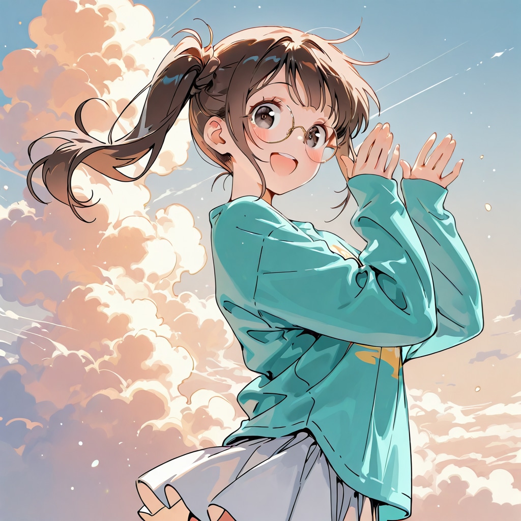 今日も張り切っていこー☆彡 | の人気AIイラスト・グラビア