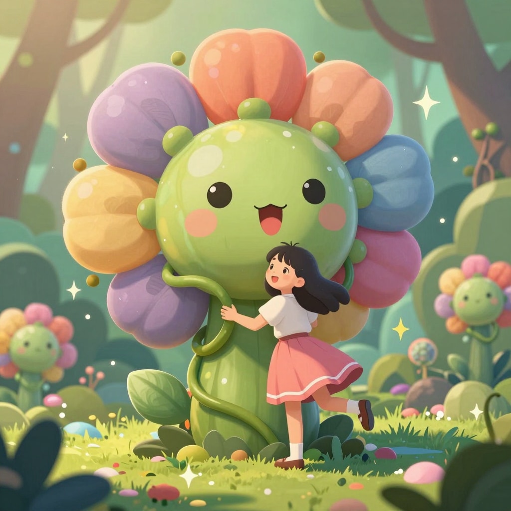 にこにこ花の森と、ちいさな冒険