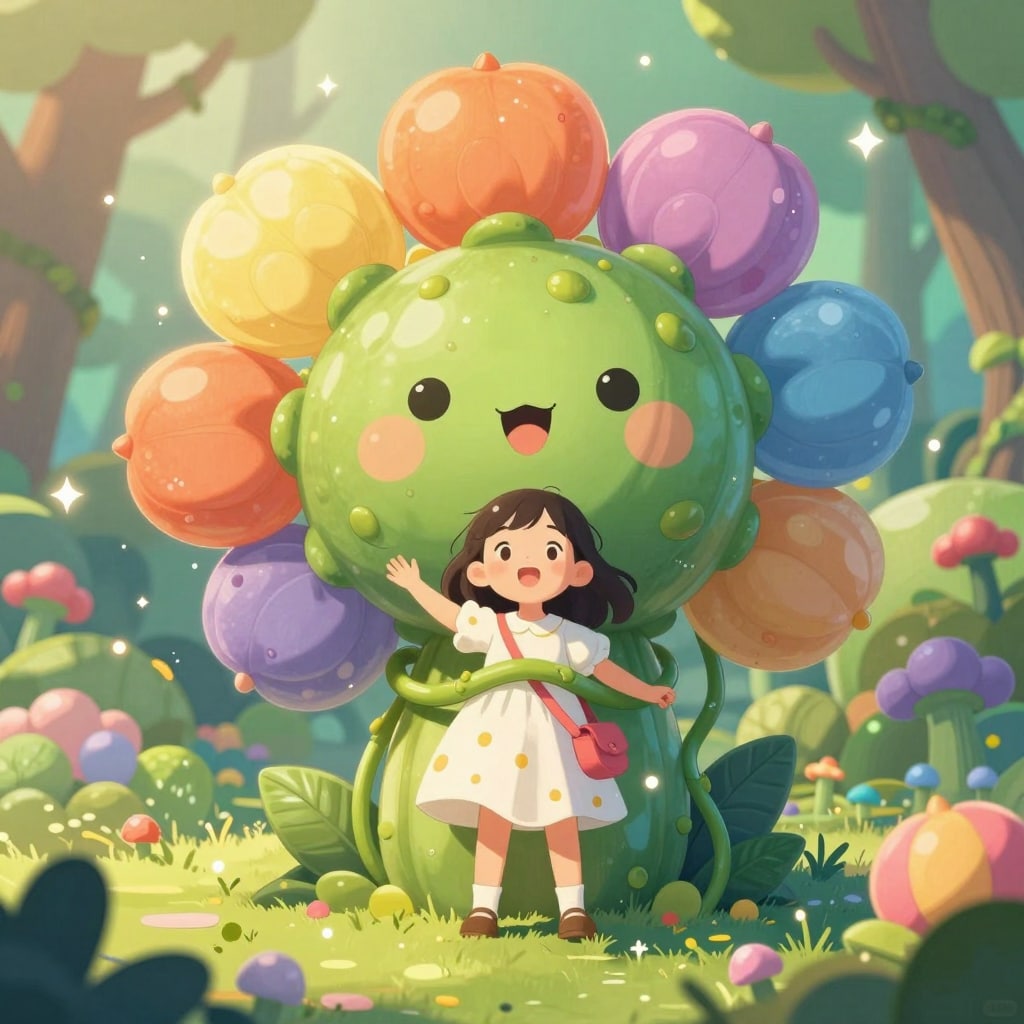 にこにこ花の森と、ちいさな冒険