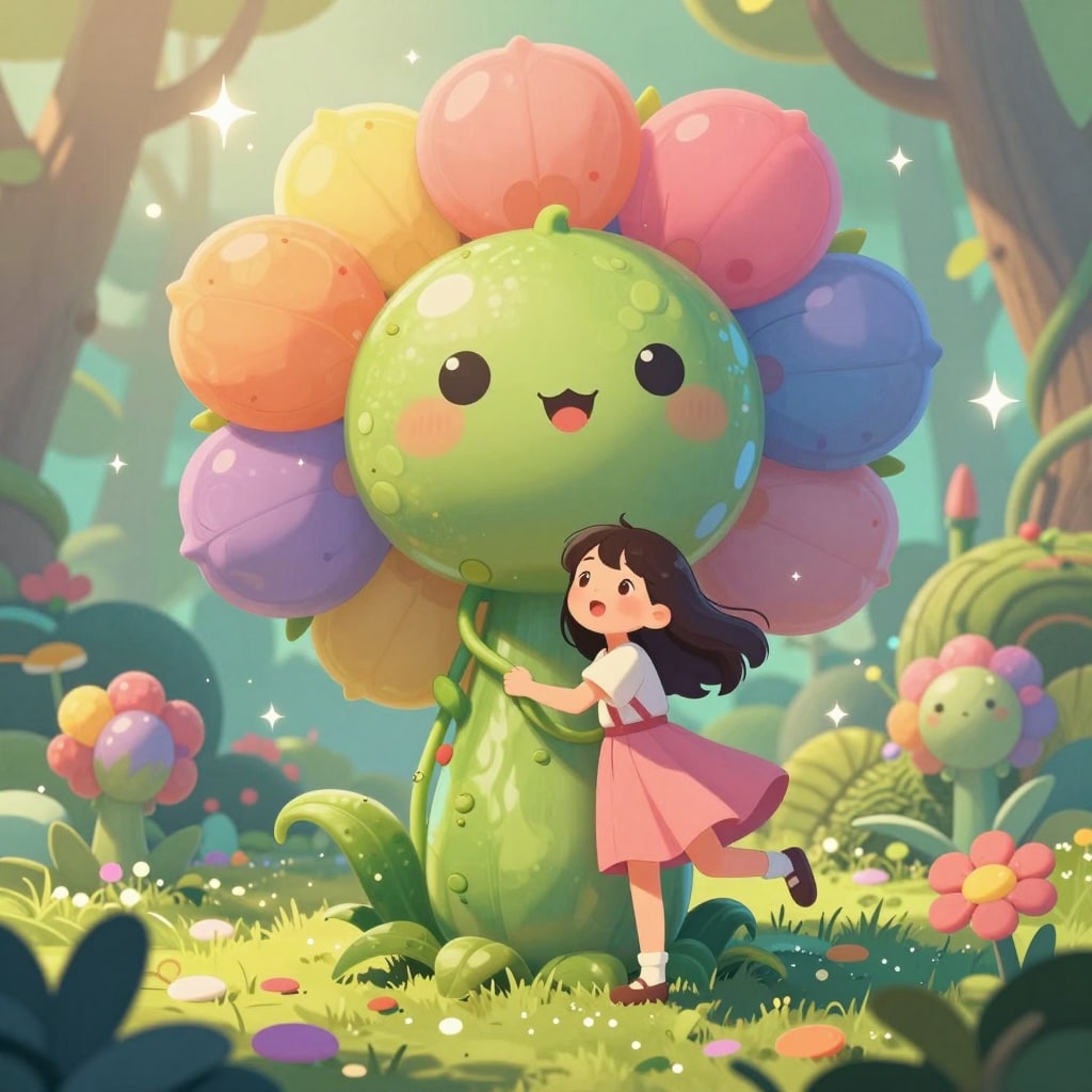 にこにこ花の森と、ちいさな冒険