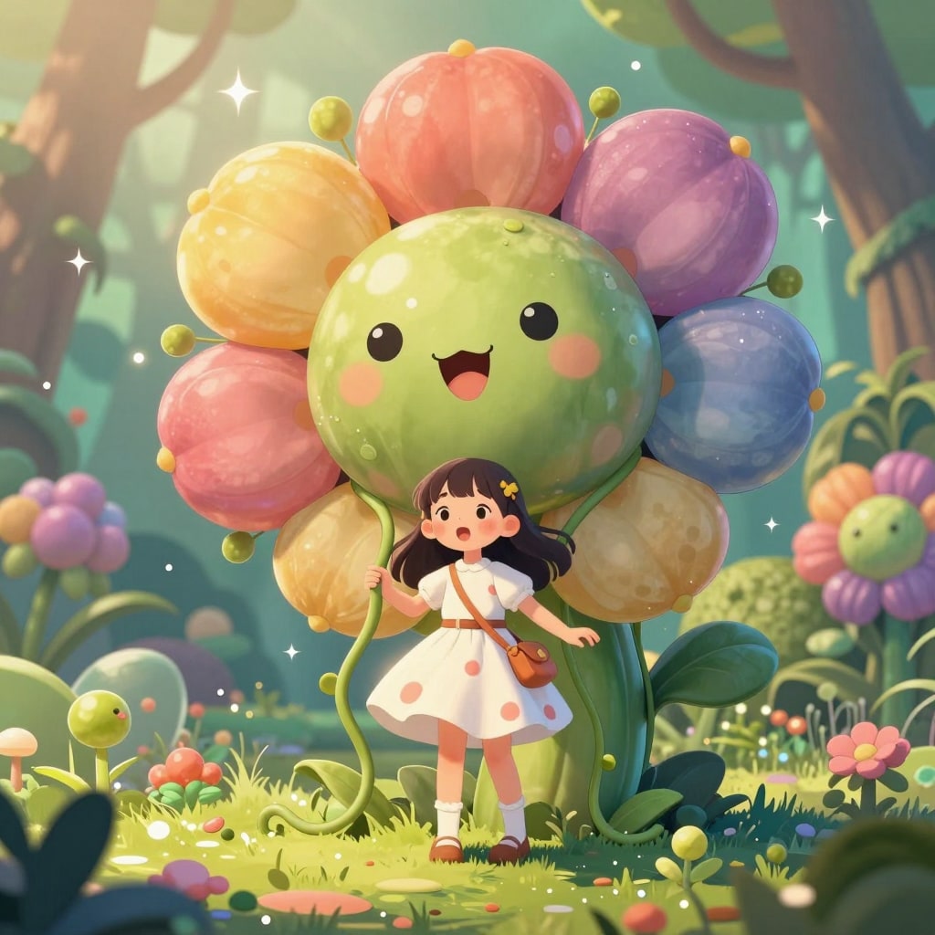 にこにこ花の森と、ちいさな冒険 | の人気AIイラスト・グラビア