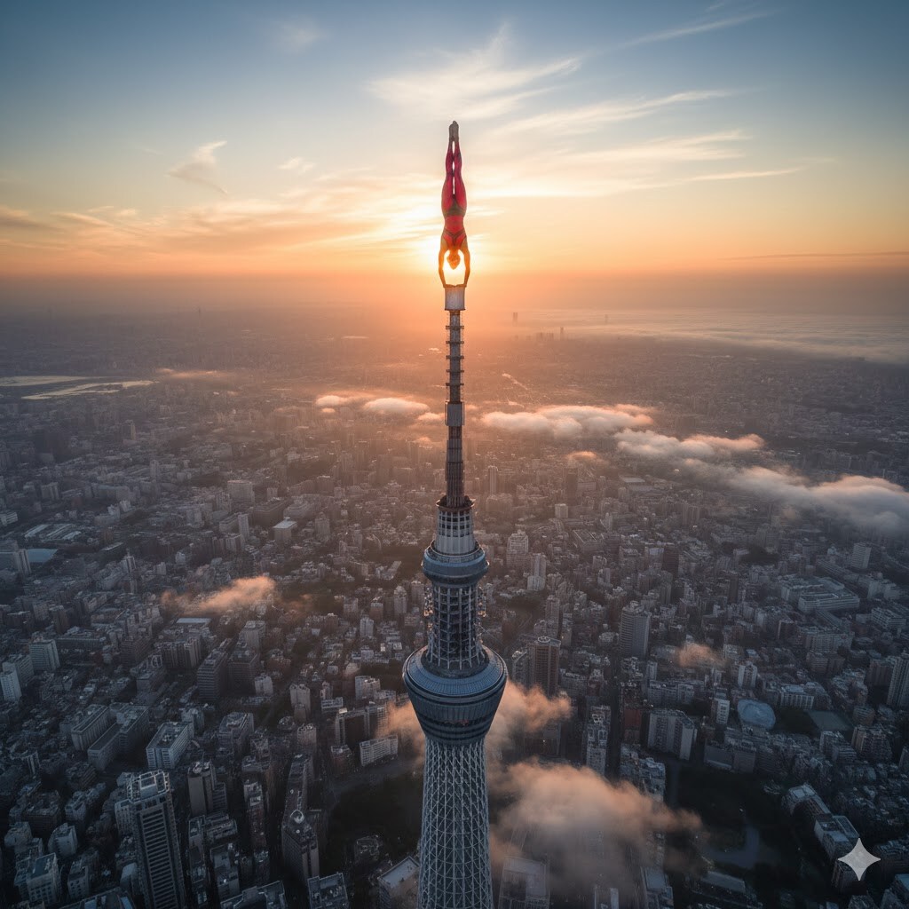 東京スカイツリーにて！