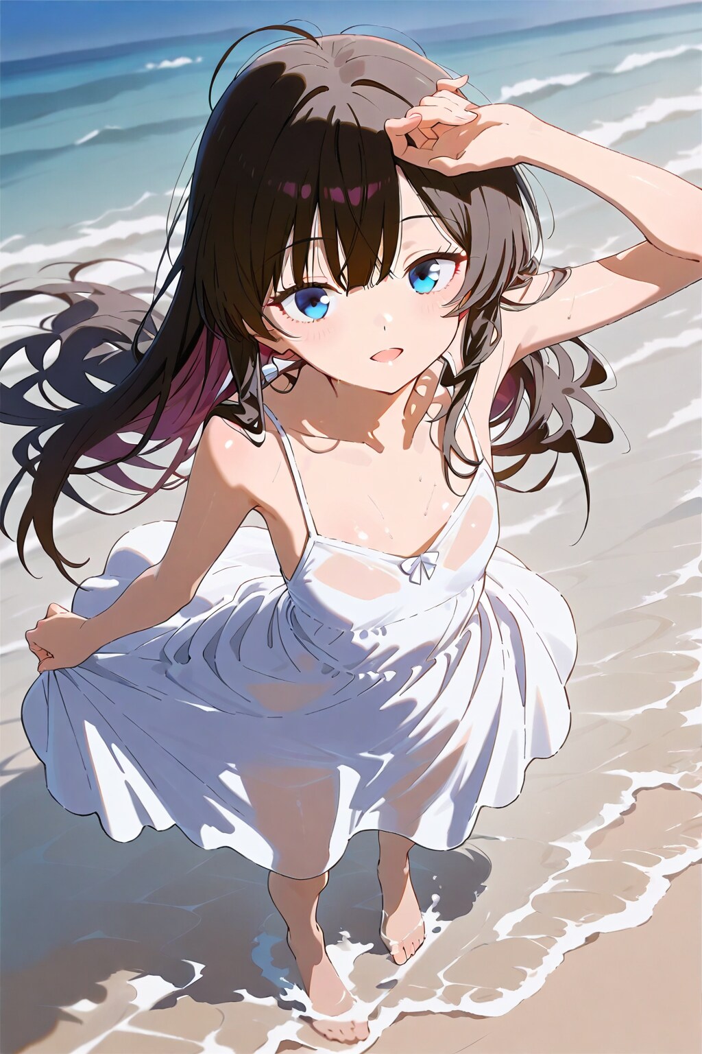 キャミソールドレスの少女(BUTTER)(10)