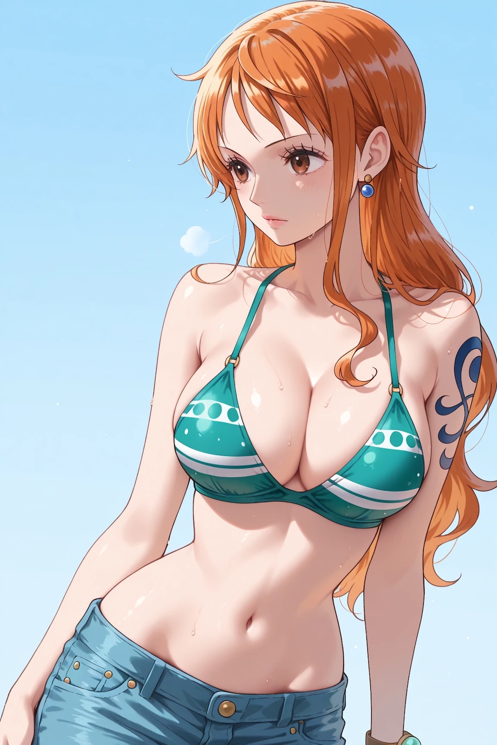 疲れたナミさん